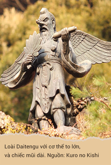 Loài Daitengu với cơ thể to lớn, và chiếc mũi dài. Nguồn: Kuro no Kishi